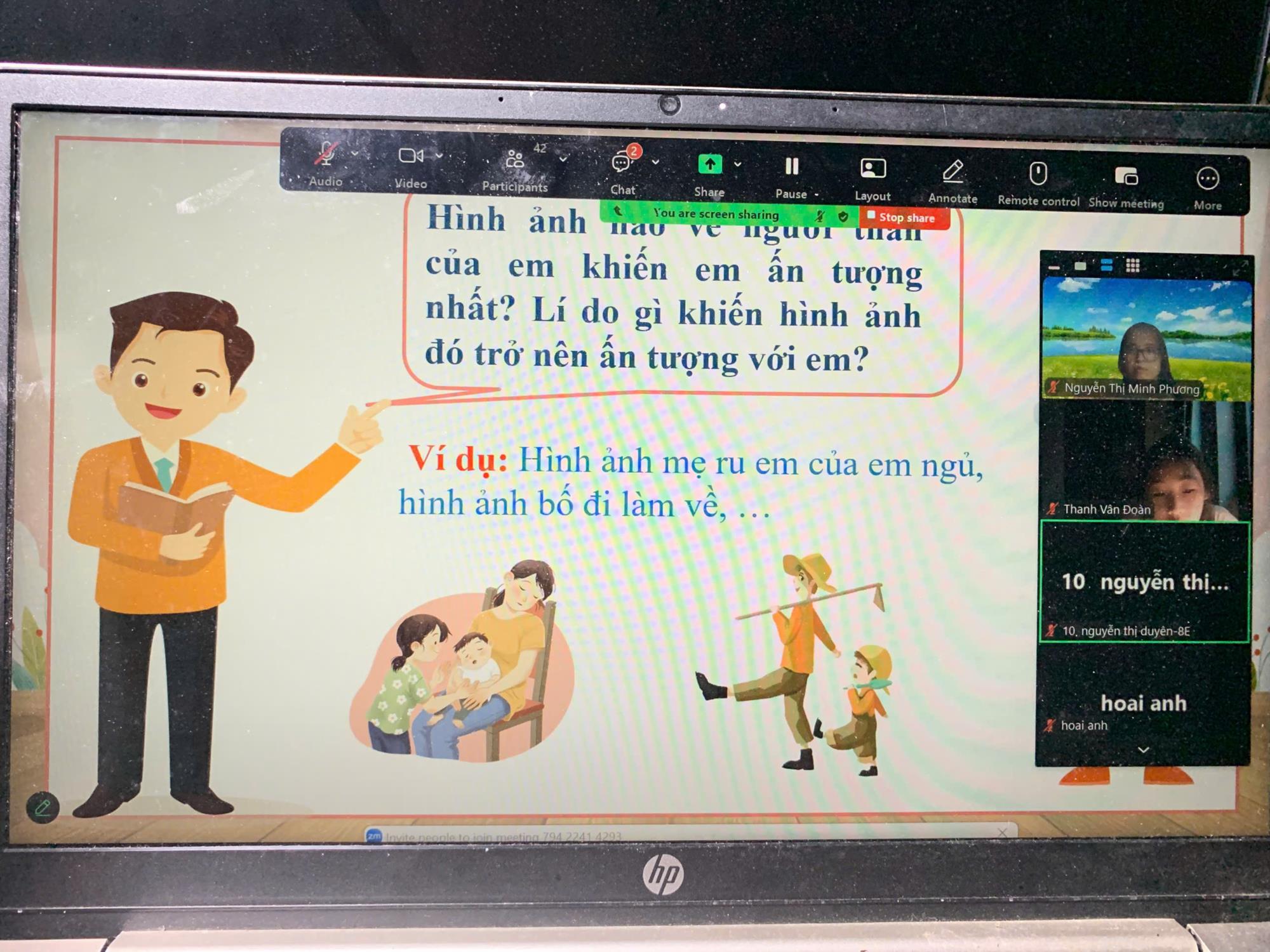 Trường THCS Dương Quang - Tạm tránh bão, không tránh học