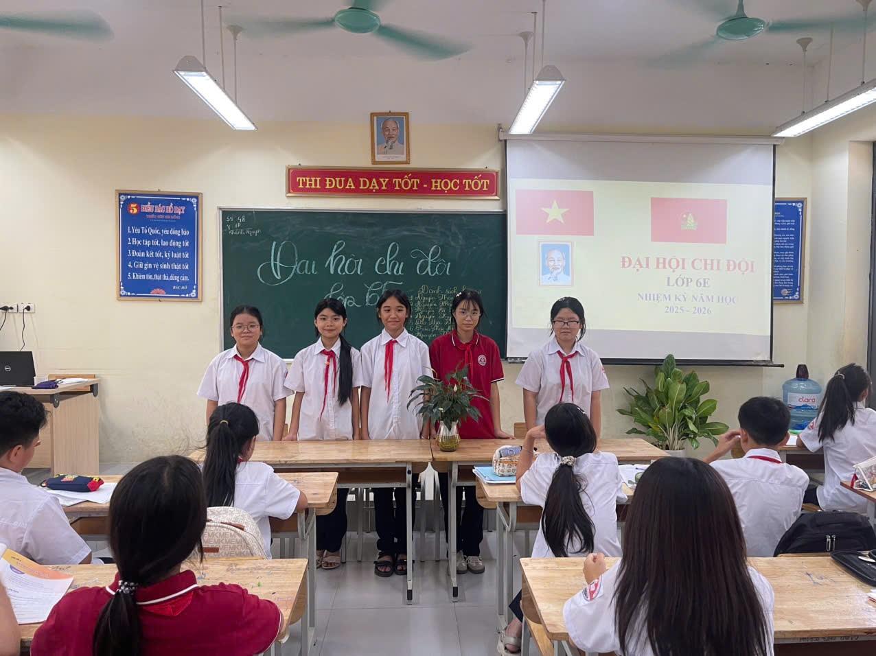 Đại hội chi bộ năm học 2025 – 2026