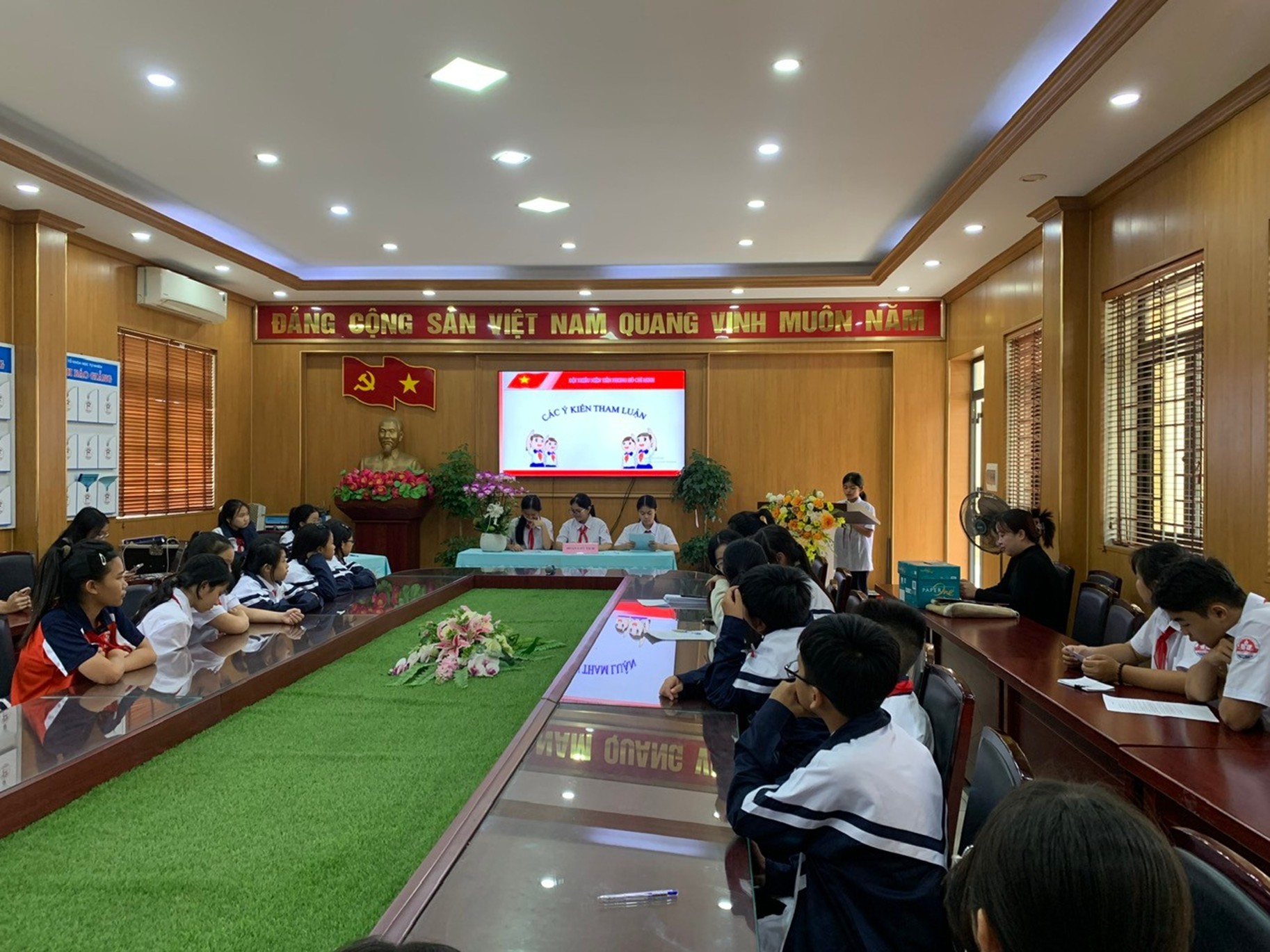 Đại hội liên đội Trường THCS Dương Quang Nhiệm kỳ 2025 - 2026