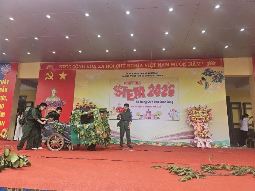 Ngày hội STEM Văn học - Học mà vui, vui mà học