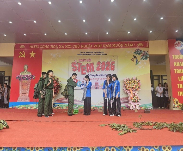 Ngày hội STEM Văn học - Học mà vui, vui mà học