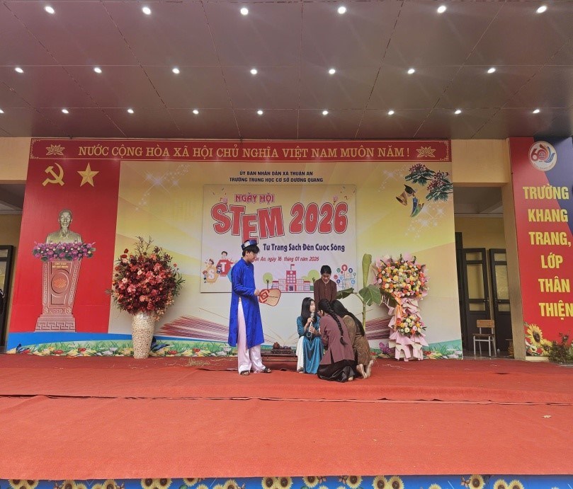 Ngày hội STEM Văn học - Học mà vui, vui mà học