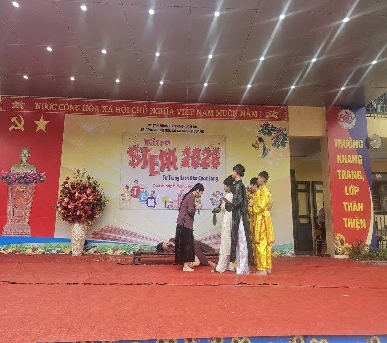 Ngày hội STEM Văn học - Học mà vui, vui mà học