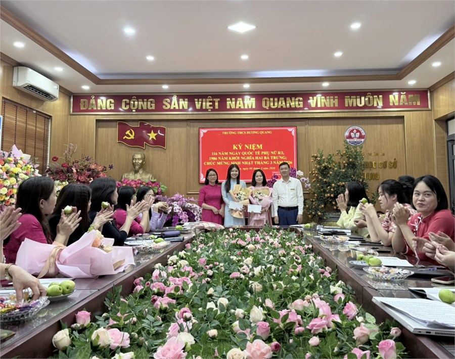 Chào mừng Ngày Quốc tế Phụ nữ 8/3