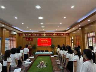 Hội nghị Cán bộ viên chức trường THCS Dương Quang