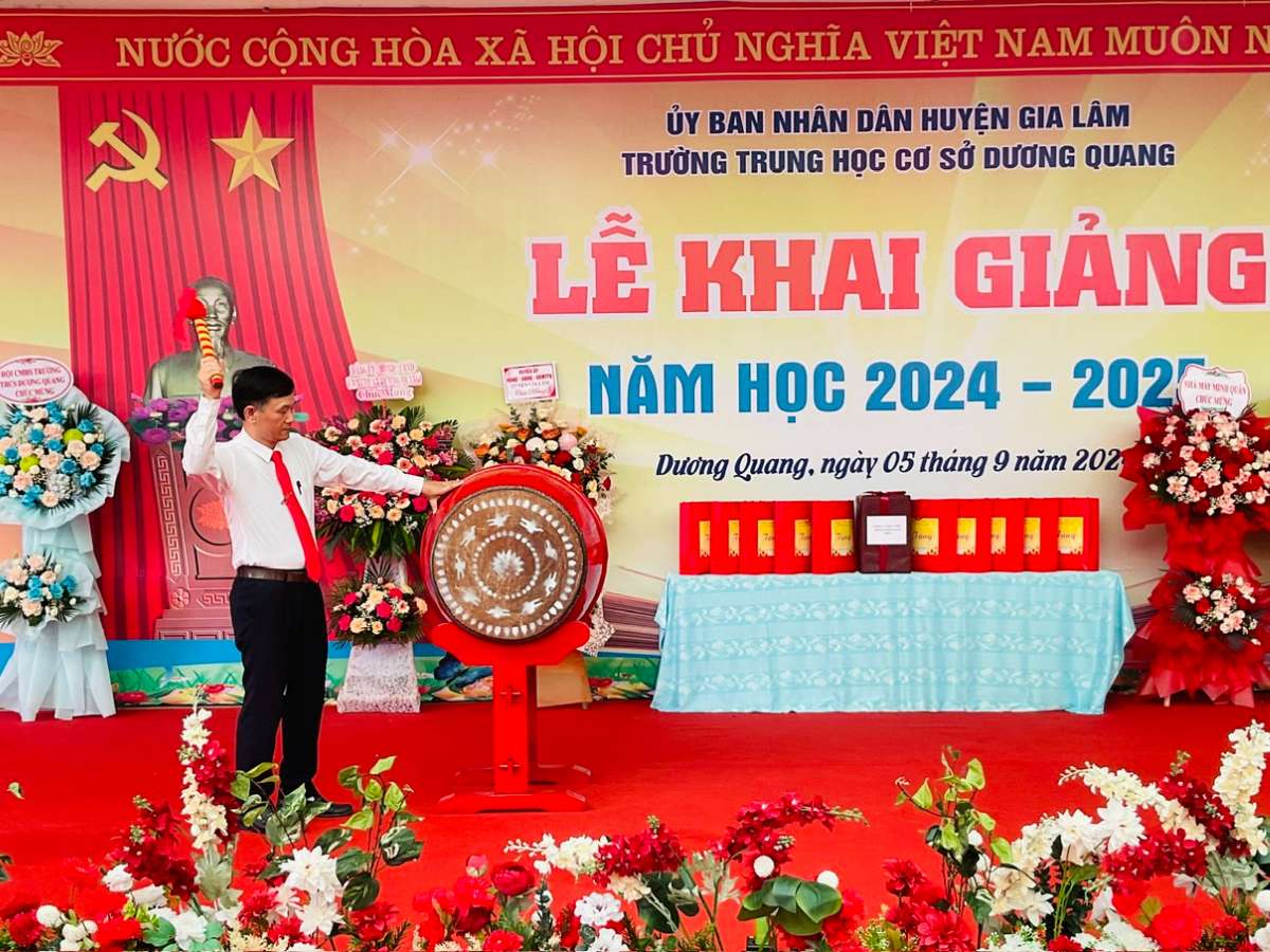 Trường THCS Dương Quang (Thuận An, TP. Hà Nội): Nâng cao chất lượng giáo dục mũi nhọn, khẳng định vị thế
