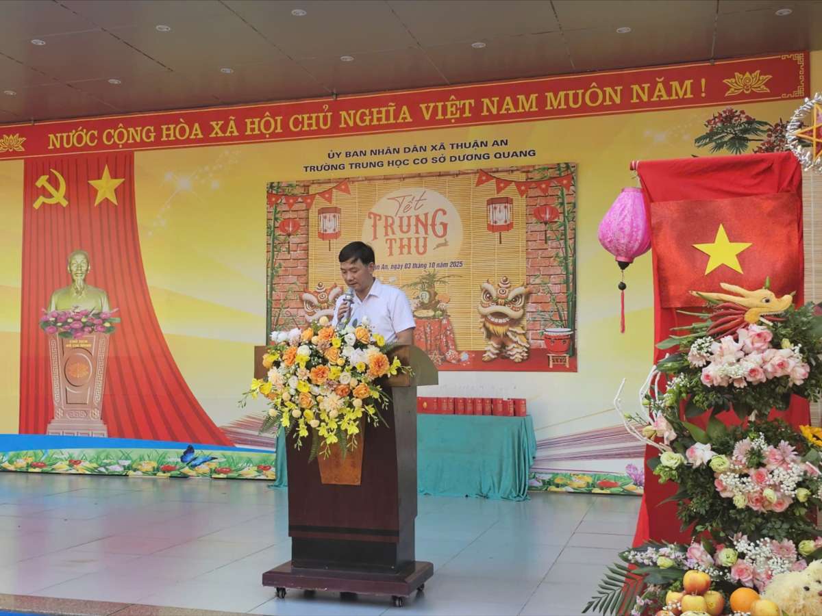 Tết Trung Thu - Ngày hội trăng rằm tại trường THCS Dương Quang