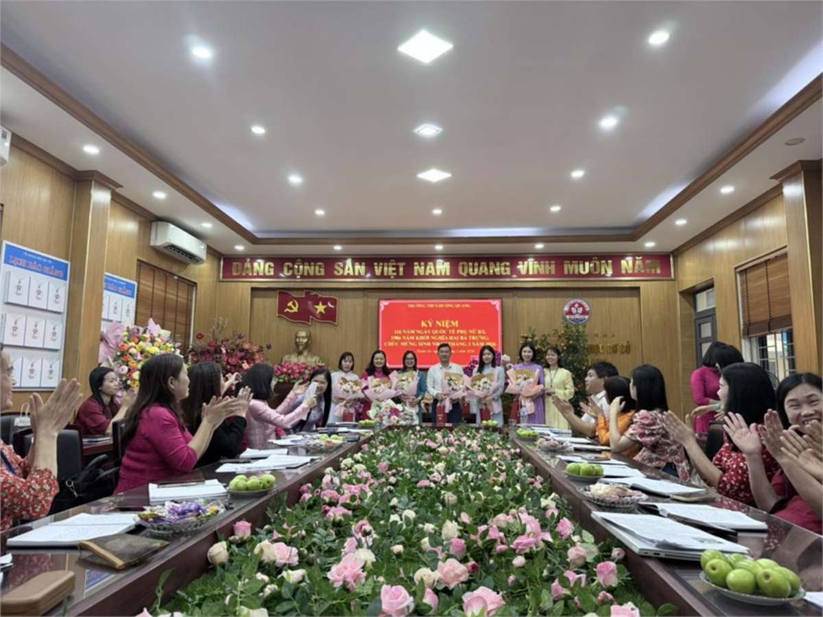 Chào mừng Ngày Quốc tế Phụ nữ 8/3